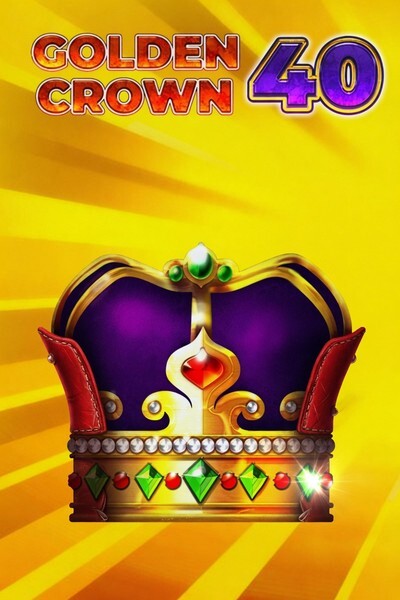 Spielcover «Golden Crown 40»: Klassischer Automat mit Kronen-Motiv