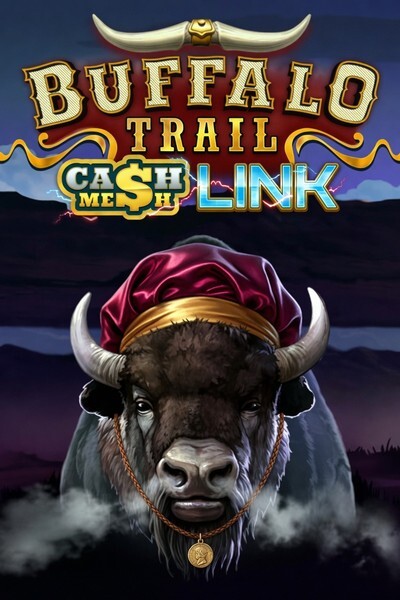 Spielcover «Buffalo Trail – Cash Mesh LINK»: Büffel mit Link-Funktion